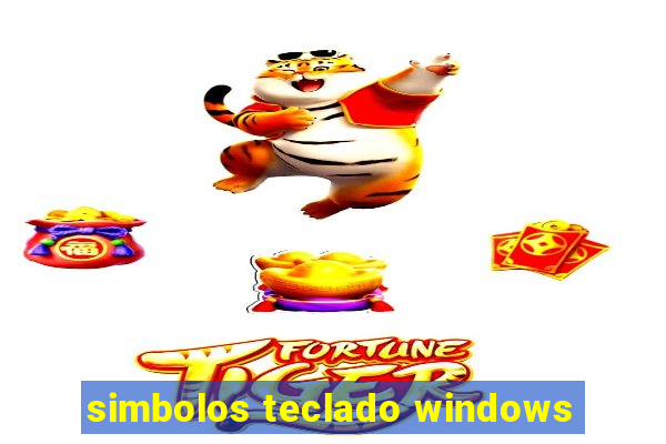 simbolos teclado windows